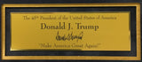President Donald J Trump Laser Engraved Signature Series