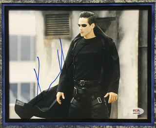 Keanu Reeves The Matrix Signed Movie Photo