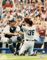 David Cone/Joe Girardi signed perfect game 16x20 photo