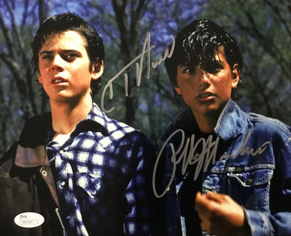 The Outsiders Ralph Macchio C Thomas Howell Signed Photograph