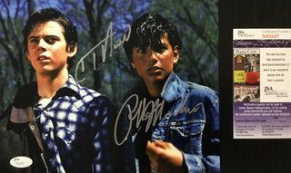 The Outsiders Ralph Macchio C Thomas Howell Signed Photograph