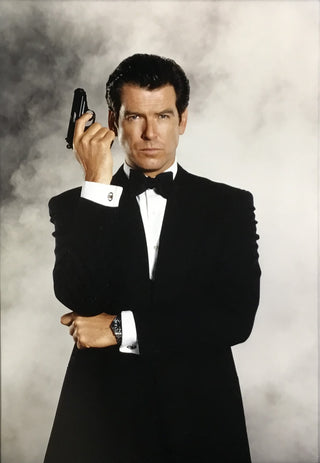 Pierce Brosnan James Bond Signed Cut