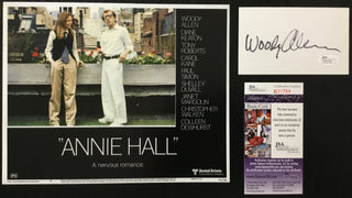 Woody Allen Annie Hall Signed Custom Framed Photo