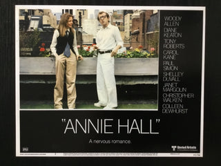 Woody Allen Annie Hall Signed Custom Framed Photo