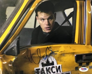 Matt Damon Signed The Bourne Supremacy 8x10 Photograph