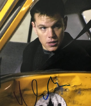 Matt Damon Signed The Bourne Supremacy 8x10 Photograph