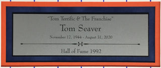 Tom Seaver-New York Mets signed cut