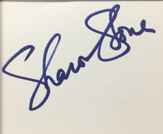 Sharon Stone Basic Instinct Signed Cut