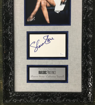 Sharon Stone Basic Instinct Signed Cut