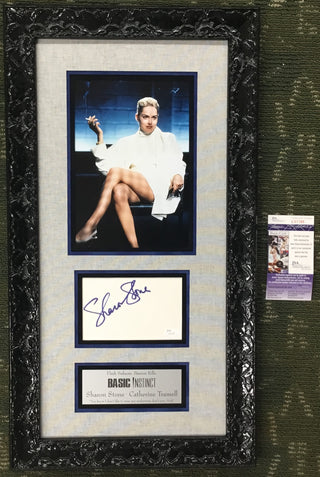 Sharon Stone Basic Instinct Signed Cut