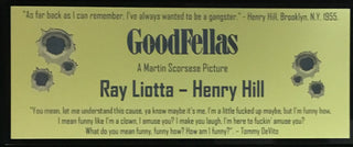 Ray Liotta Signed Goodfellas Henry Hill Photo