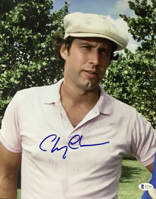 Chevy Chase Caddyshack Signed 11x14 Photo