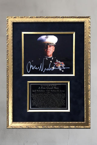 Jack Nicholson A Few Good Men Signed Photograph Colonel Jessup