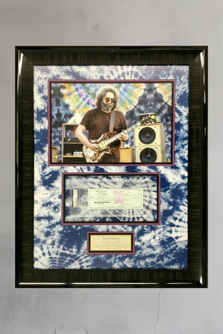 Jerry Garcia Signed Check The Grateful Dead