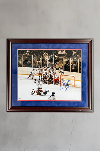 Jim Craig-1980 Olympic Hockey signed photo