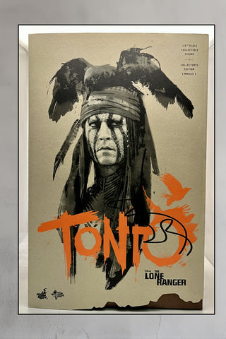 Johnny Depp-Tonto signed 12" figure