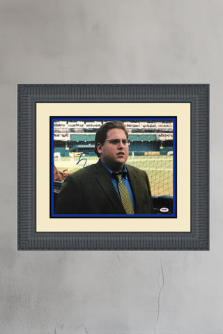 JONAH HILL Moneyball Signed Custom Framed PHOTO