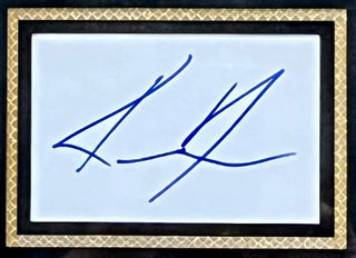 Keanu Reeves-John Wick signed cut