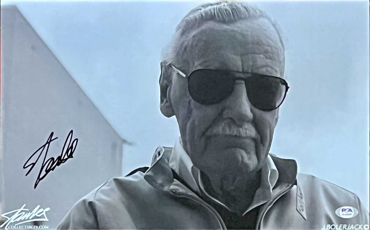 Stan Lee- Marvel Comics Creator signed photo