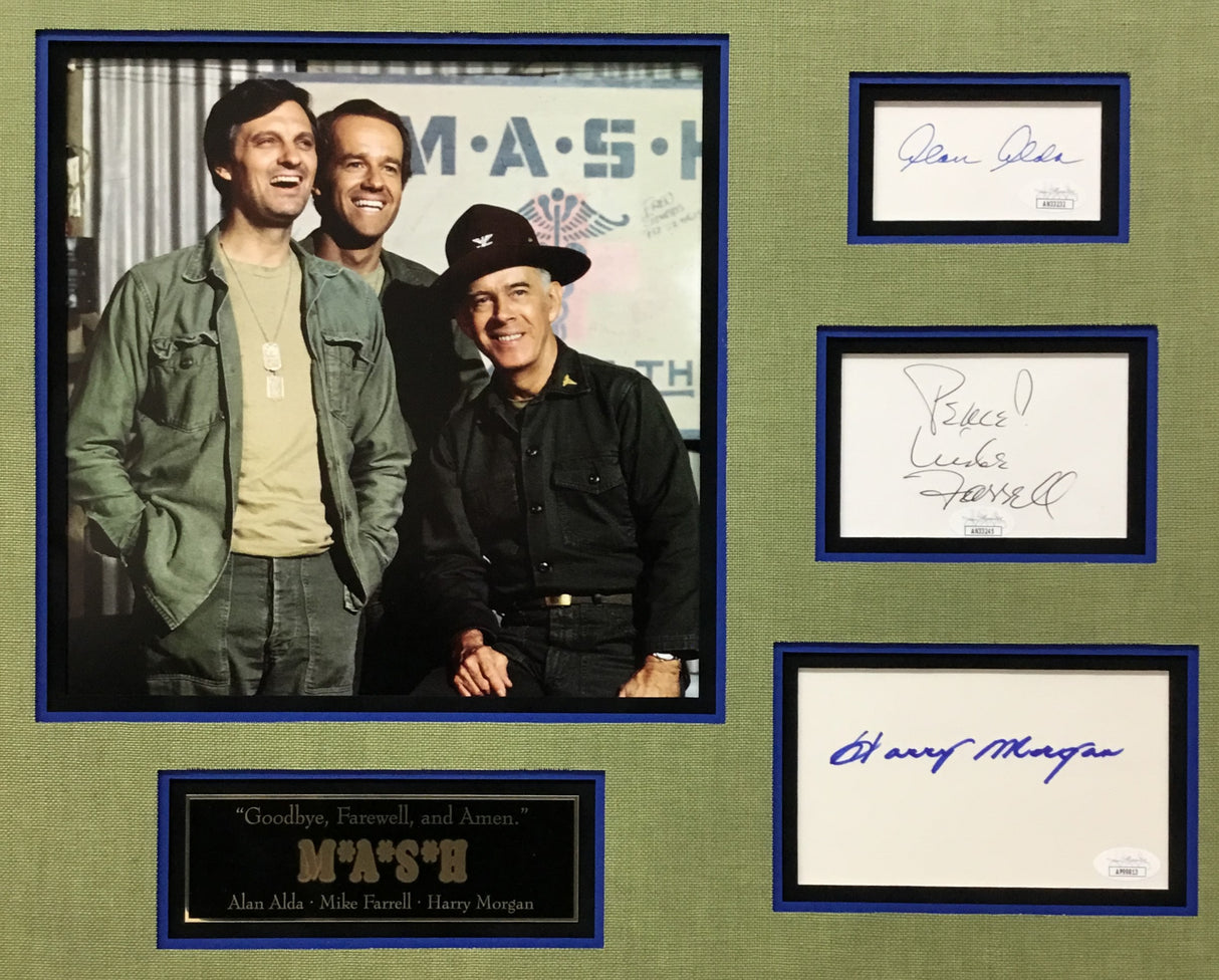 M*A*S*H  cast signed cuts