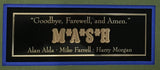 M*A*S*H  cast signed cuts