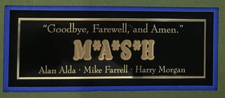 M*A*S*H  cast signed cuts