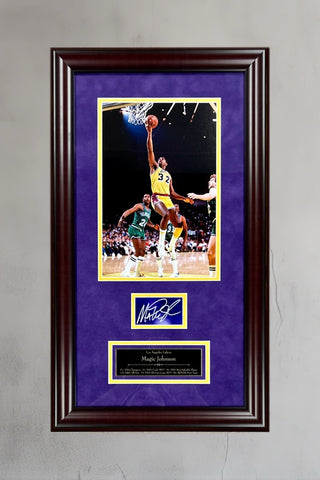 Magic Johnson-Los Angeles Lakers signed cut