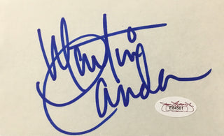 Martin Landau Signed Cut From the Movie Ed Wood