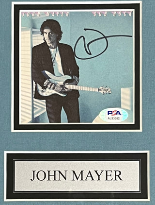 John Mayer signed CD insert