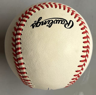 Willie Mays signed N.L. Baseball-JSA