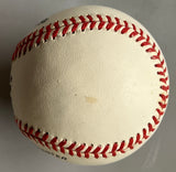 Willie Mays signed N.L. Baseball-JSA