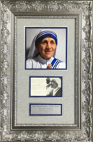 Mary Mother Teresa Signed Thank You Letter