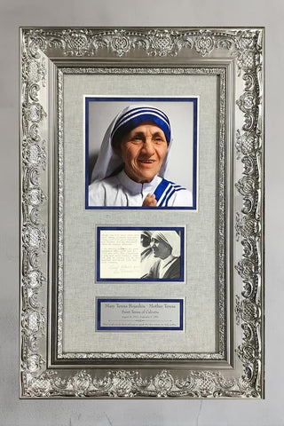 Mary Mother Teresa Signed Thank You Letter