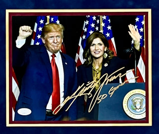 Kristie Noem signed photo