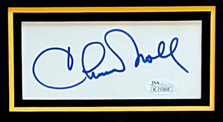 Chuck Noll signed cut