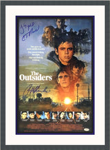 The Outsiders C. Thomas Howell Ralph Macchio Autographed Photo