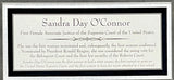Sandra Day O'Connor signed cut