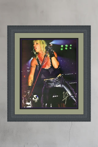 VINCE NEIL MOTLEY CRUE  Signed Photograph