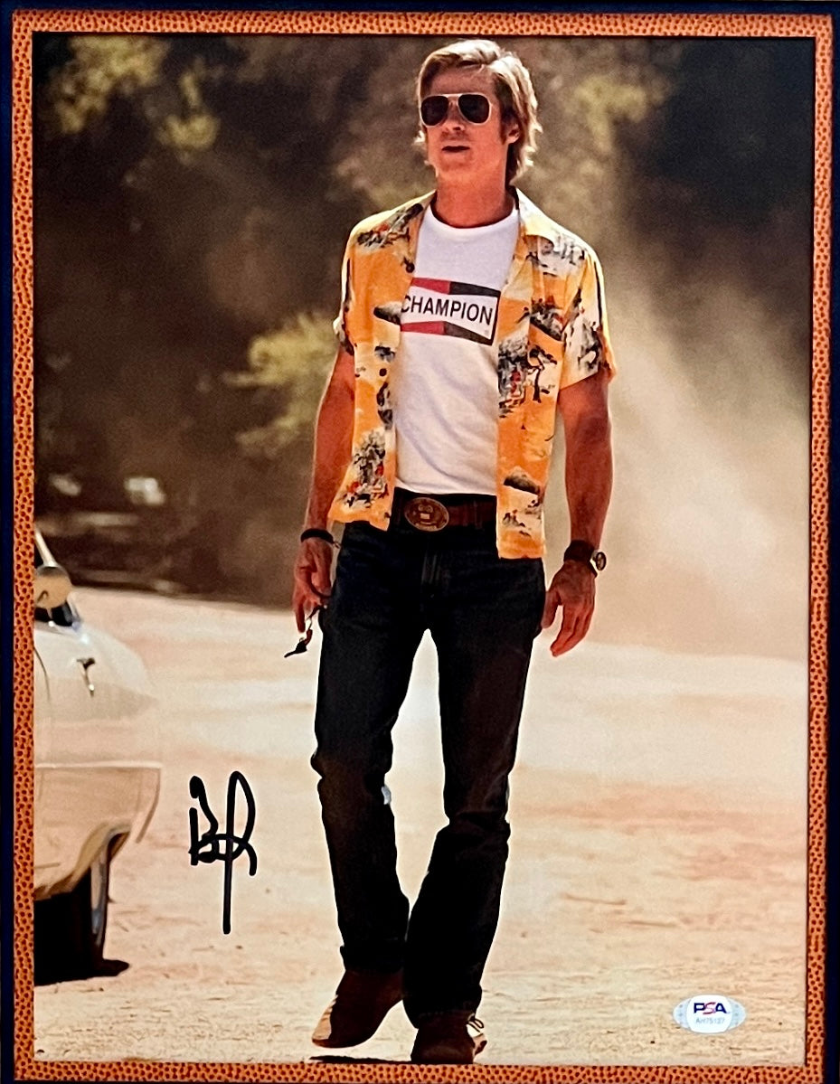 Brad Pitt-Once Upon a Time in Hollywood signed photo