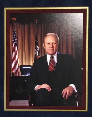 President Gerald R Ford Signed 1974 Cut Signature