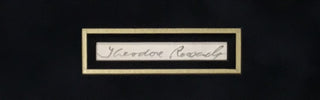 President Theodore & Edith Roosevelt Signed Cut Signature