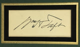 President William H Taft Signed Cut Signature