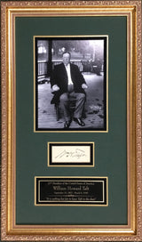 President William H Taft Signed Cut Signature