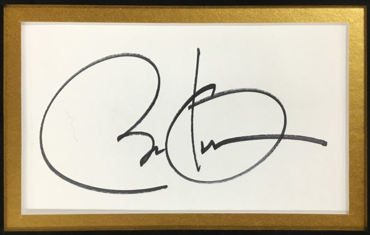 U.S. Presidents-Obama, Bush, Clinton, Bush, Carter signed display-JSA/PSA