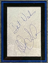 RUSH signed Cuts