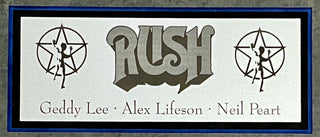 RUSH signed Cuts