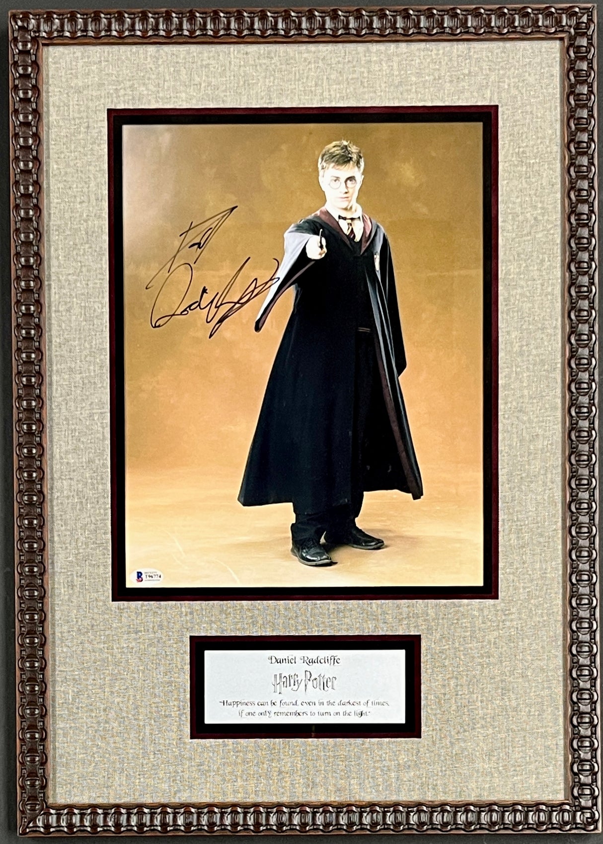 Daniel Radcliffe signed 11x14