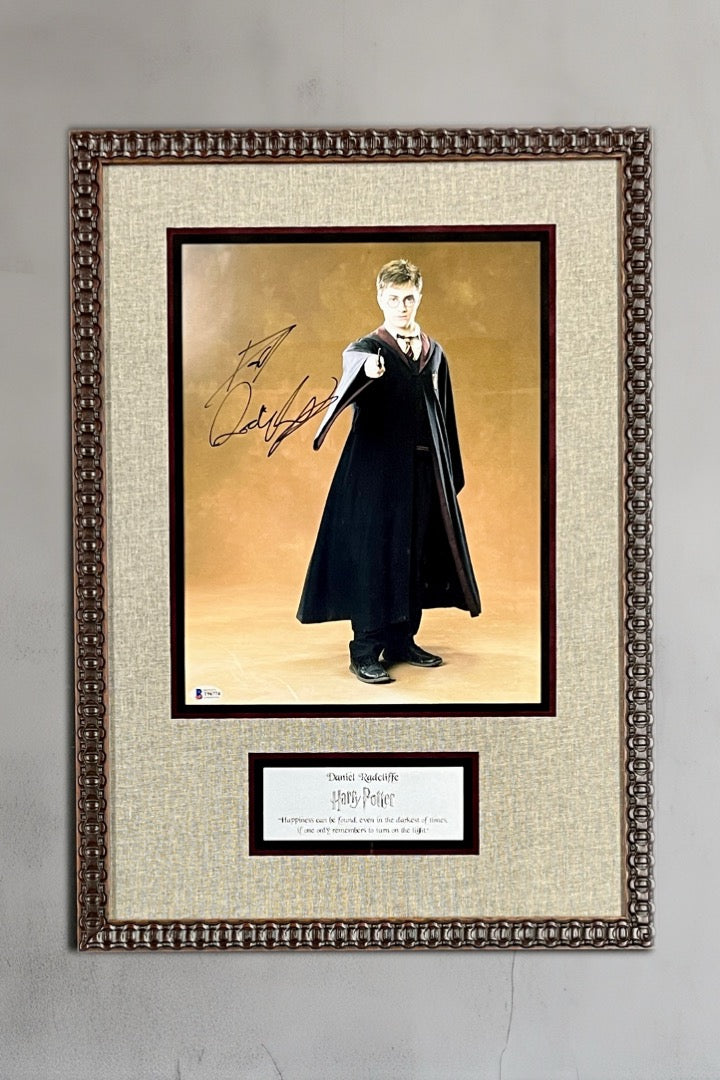 Daniel Radcliffe signed 11x14