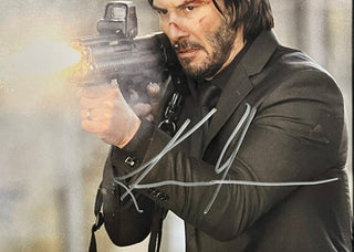 Keanu Reeves-John Wick signed photo