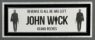 Keanu Reeves-John Wick signed photo